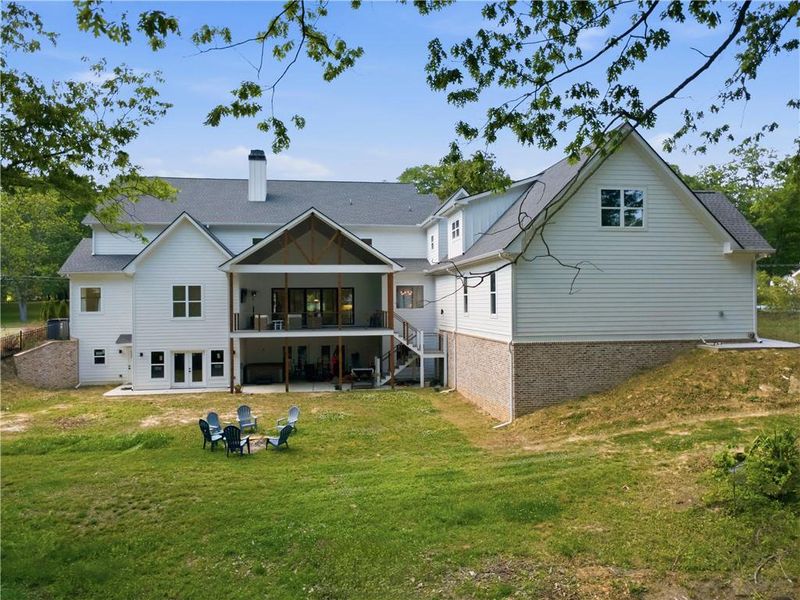 Exterior details and patio area of a home in , Sugar Hill (Image 29).