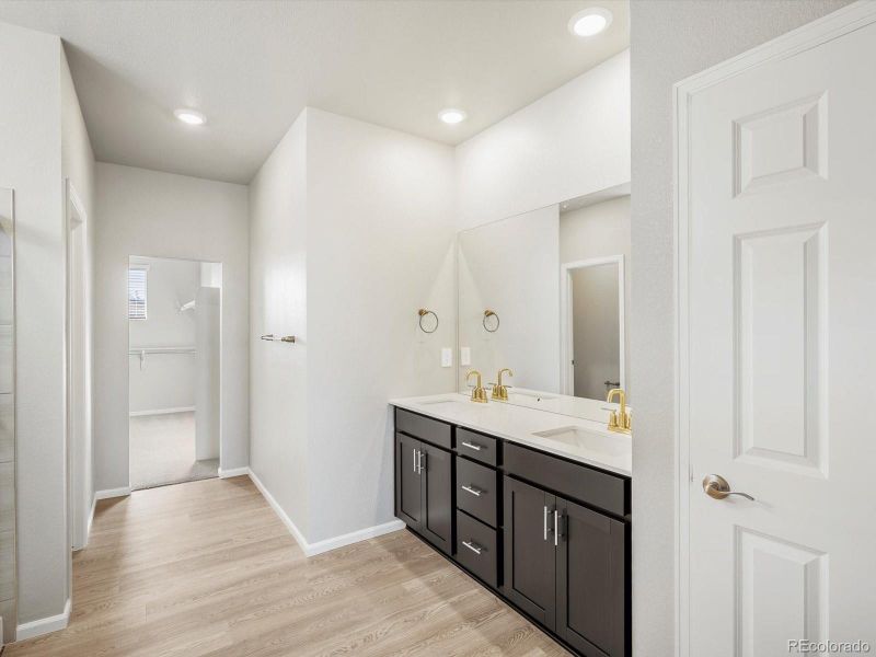 Furnished interior view inside a new home in Poudre Heights: The Alpine Collection, Windsor (Image 6). Furnished interior view inside a new home in Poudre Heights: The Alpine Collection, Windsor (Image 6).