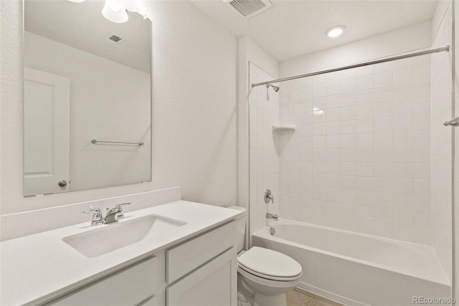 Furnished interior view inside a new home in The Ridge at Lorson Ranch, Colorado Springs (Image 7).