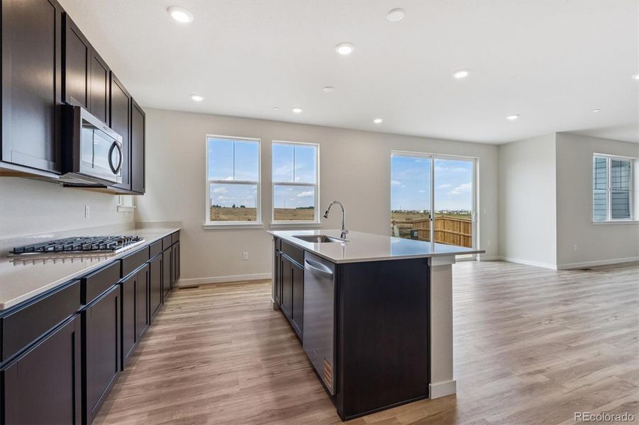 Furnished interior view inside a new home in Floret Collection at Parkdale Commons, Lafayette (Image 10).