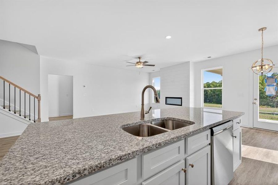 Furnished interior view inside a new home in Sutton's Landing, Statham (Image 11).