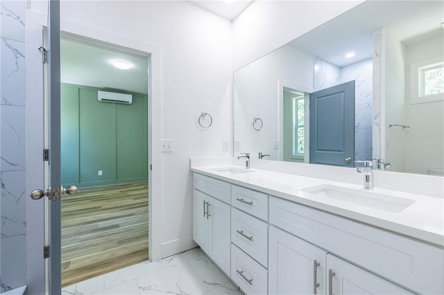 Furnished interior view inside a new home in , Atlanta (Image 13).