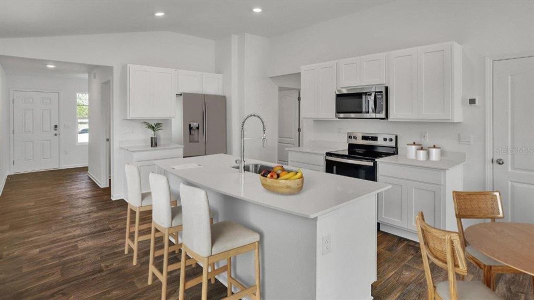Furnished interior view inside a new home in Grand Reserve, Bunnell (Image 6).