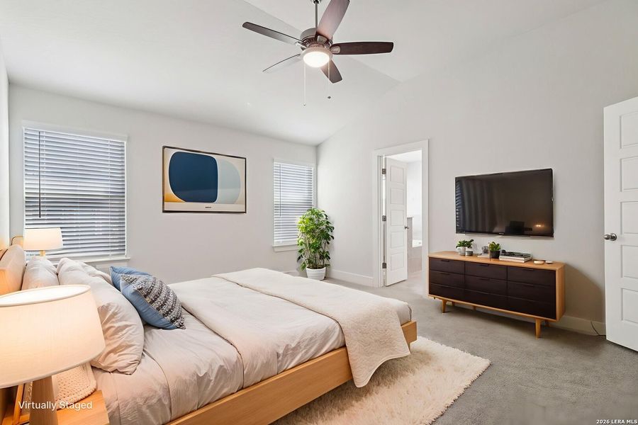 Furnished interior view inside a new home in Thomas Pond, San Antonio (Image 21).