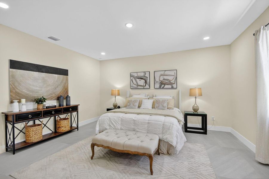 Furnished interior view inside a new home in , Jupiter (Image 16).