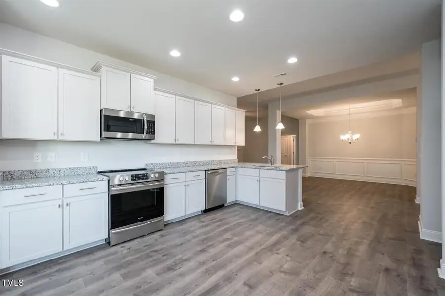 Representative furnished interior of a home built from the 2316 by Adams Homes in Hidden Pines, Cameron (Image 5).