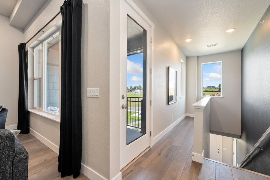 Representative furnished interior of a home built from the The Monarch by Landmark Homes in Highlands at Fox Hill, Longmont (Image 6). Representative furnished interior of a home built from the The Monarch by Landmark Homes in Highlands at Fox Hill, Longmont (Image 6).