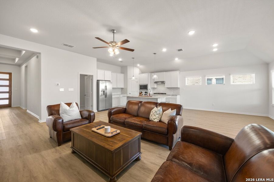 Furnished interior view inside a new home in Veramendi, New Braunfels (Image 8). Furnished interior view inside a new home in Veramendi, New Braunfels (Image 8).