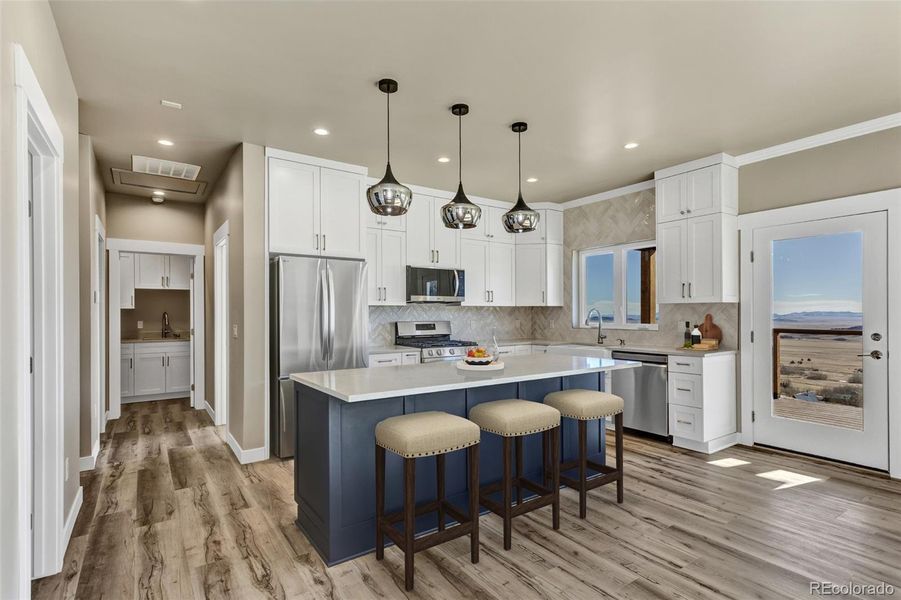 Furnished interior view inside a new home in , Fairplay (Image 7). Furnished interior view inside a new home in , Fairplay (Image 7).