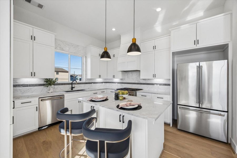 Furnished interior view inside a new home in , Houston (Image 7). Furnished interior view inside a new home in , Houston (Image 7).