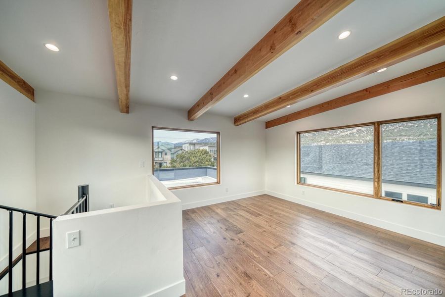 Incredible rooftop deck with amazing views