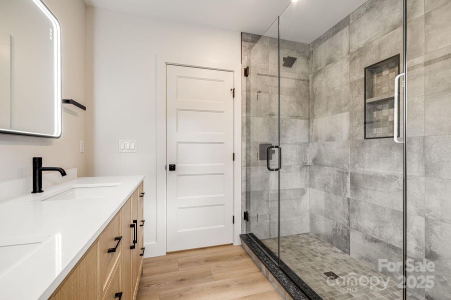 Furnished interior view inside a new home in , Asheville (Image 18). Furnished interior view inside a new home in , Asheville (Image 18).