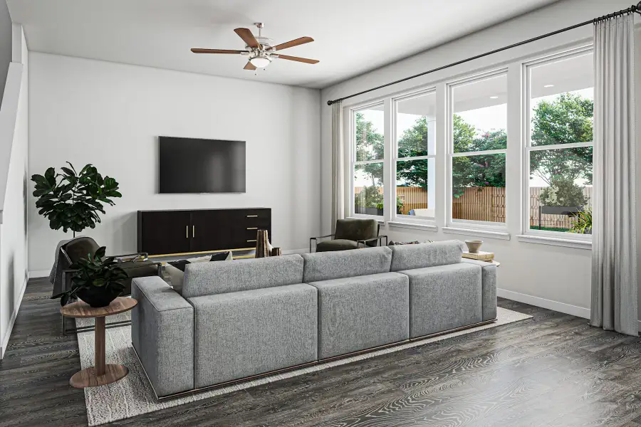 Furnished interior view inside a new home in Park Central, Georgetown (Image 4).