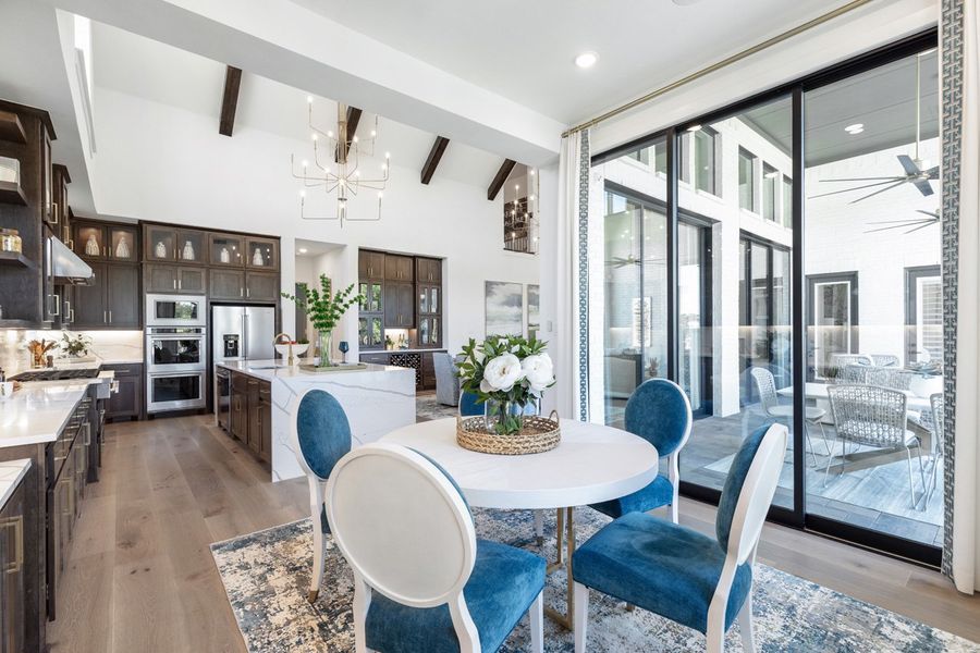 Representative Breakfast Nook - some options shown