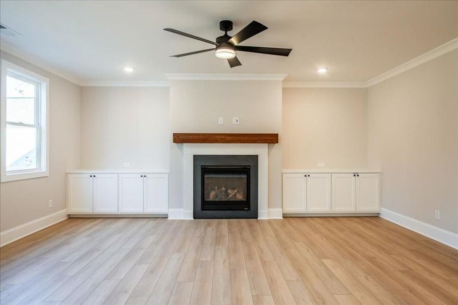 Spacious, unfurnished interior of a new home in Autumn Brook, Canton (Image 42).