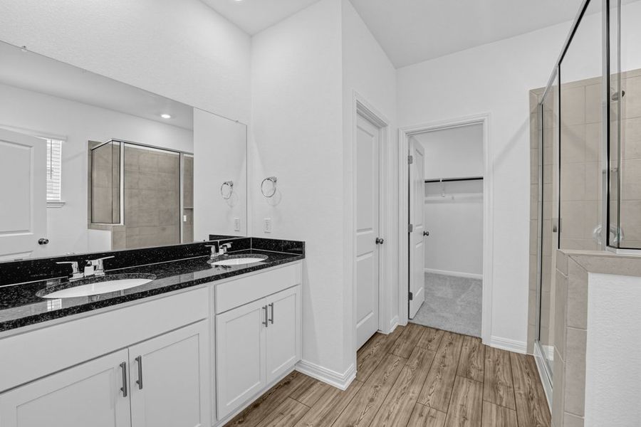 Furnished interior view inside a new home in Sunfield, Buda (Image 6).