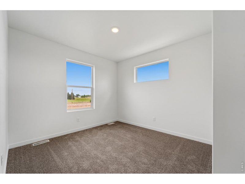 Spacious, unfurnished interior of a new home in Union Colony West, Greeley (Image 14). Spacious, unfurnished interior of a new home in Union Colony West, Greeley (Image 14).