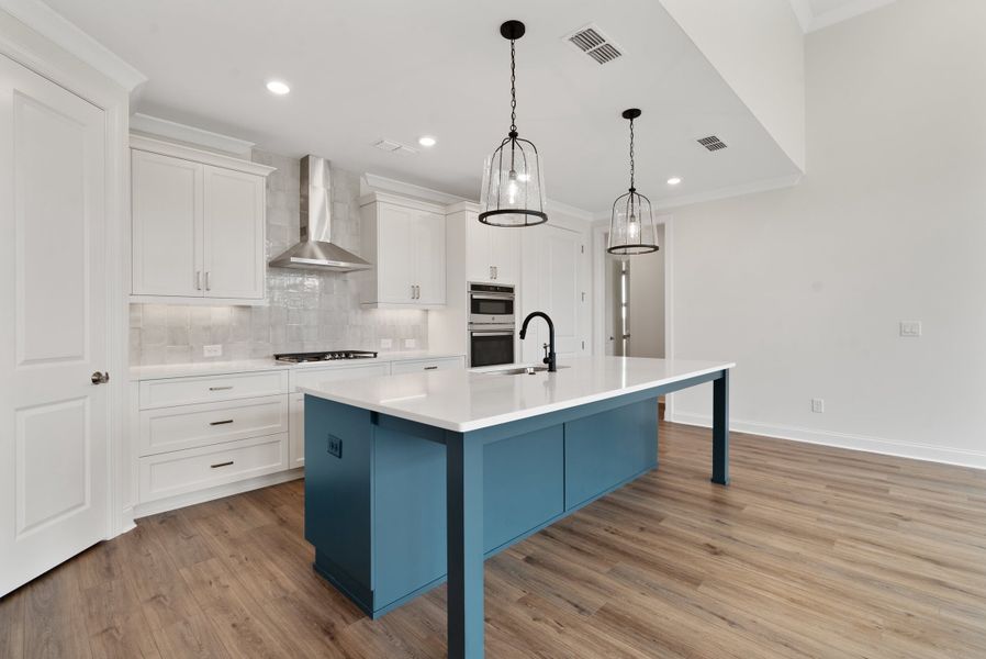 Representative furnished interior of a home built from the The Lawrence by The Providence Group in Promenade at Sawnee Village, Cumming (Image 6). Representative furnished interior of a home built from the The Lawrence by The Providence Group in Promenade at Sawnee Village, Cumming (Image 6).