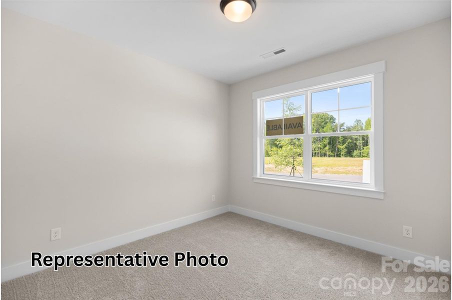 Spacious, unfurnished interior of a new home in Caldwell Forest, Charlotte (Image 18).
