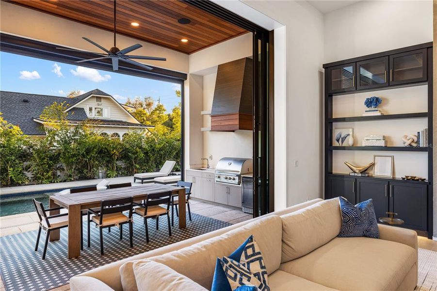 Furnished interior view inside a new home in , Sarasota (Image 65).