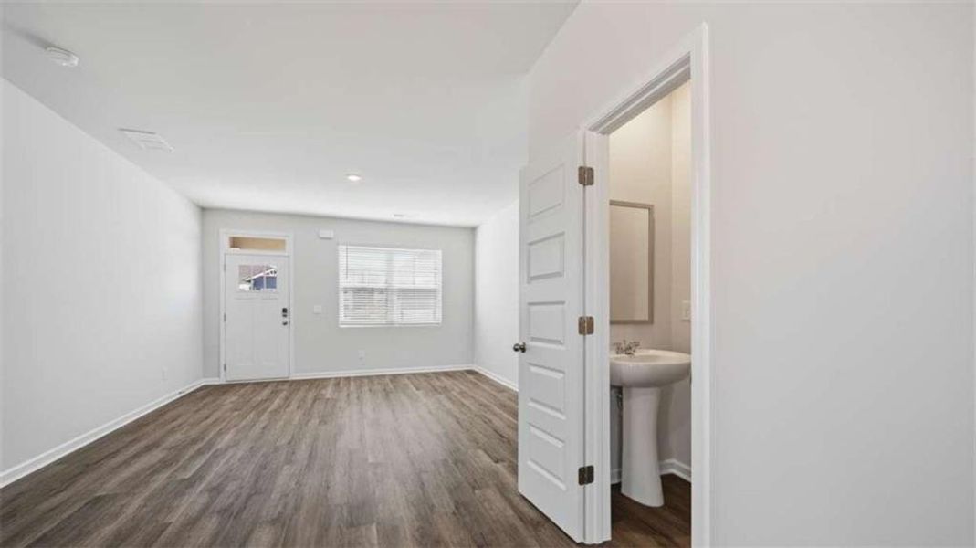Spacious, unfurnished interior of a new home in Willowbrook, Winder (Image 13). Spacious, unfurnished interior of a new home in Willowbrook, Winder (Image 13).