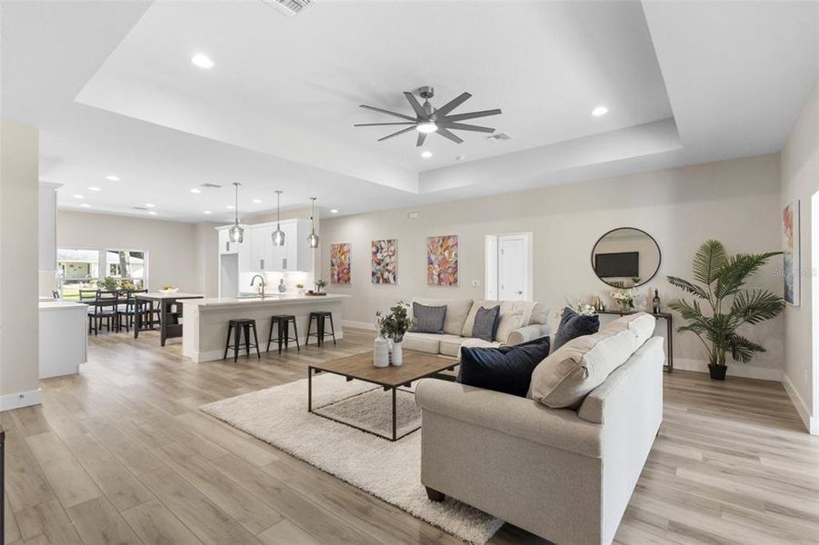 Furnished interior view inside a new home in , Lake Helen (Image 12).