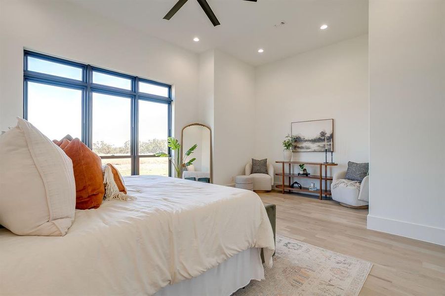 Furnished interior view inside a new home in , Weatherford (Image 38).