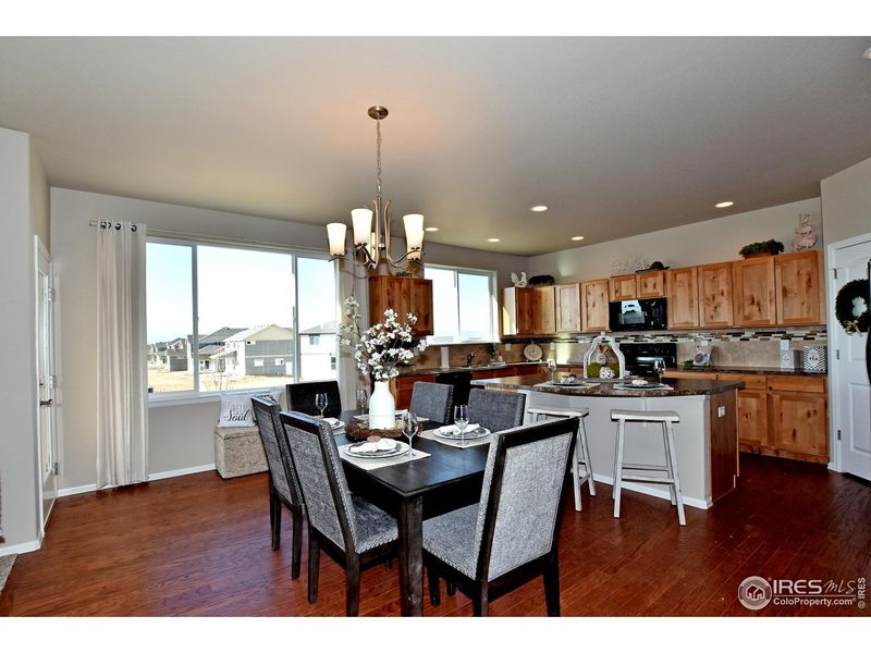 Furnished interior view inside a new home in Union Colony West, Greeley (Image 29). Furnished interior view inside a new home in Union Colony West, Greeley (Image 29).