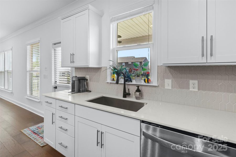 Furnished interior view inside a new home in , Charlotte (Image 37).