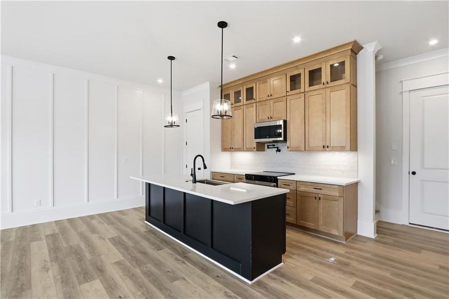 Furnished interior view inside a new home in , Braselton (Image 10).