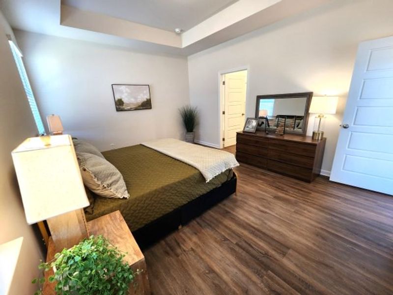 Representative furnished interior of a home built from the Waterford Townhome by Piedmont Residential in The Retreat at Browns Ridge, Newnan (Image 16).