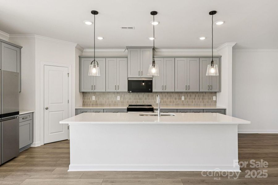 Furnished interior view inside a new home in Meadows at Wilson Farms - The Heights Series, Fort Mill (Image 6).