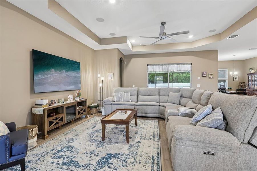 Furnished interior view inside a new home in Whiting Estates, Spring Hill (Image 6).