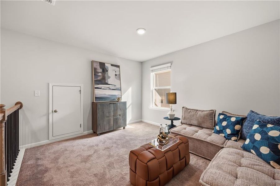 Furnished interior view inside a new home in Hamilton Lakes, Lawrenceville (Image 6). Furnished interior view inside a new home in Hamilton Lakes, Lawrenceville (Image 6).