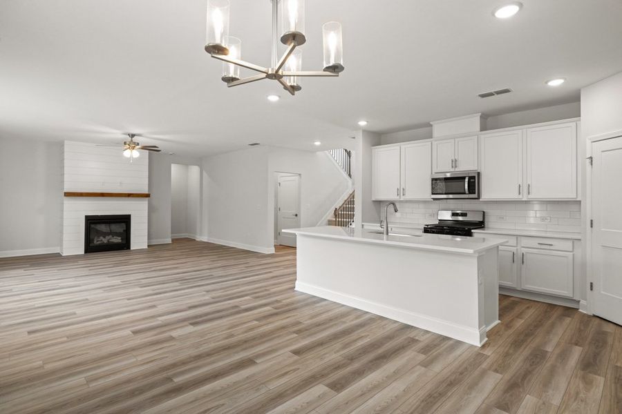 Furnished interior view inside a new home in Austin Springs, Bethlehem (Image 13). Furnished interior view inside a new home in Austin Springs, Bethlehem (Image 13).