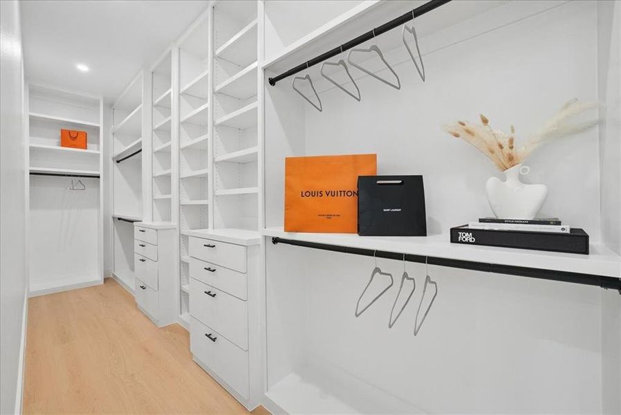 Furnished interior view inside a new home in , Dallas (Image 15).