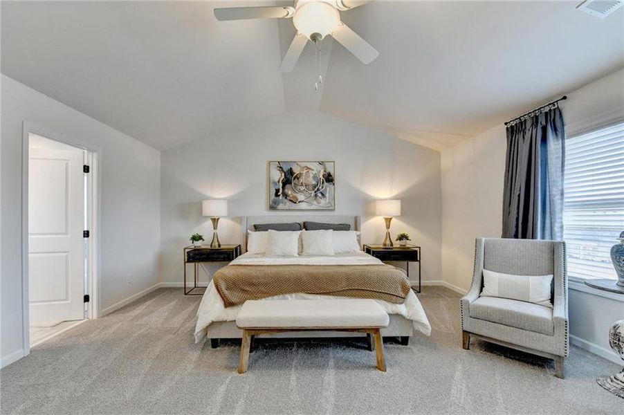 Furnished interior view inside a new home in , Auburn (Image 56).