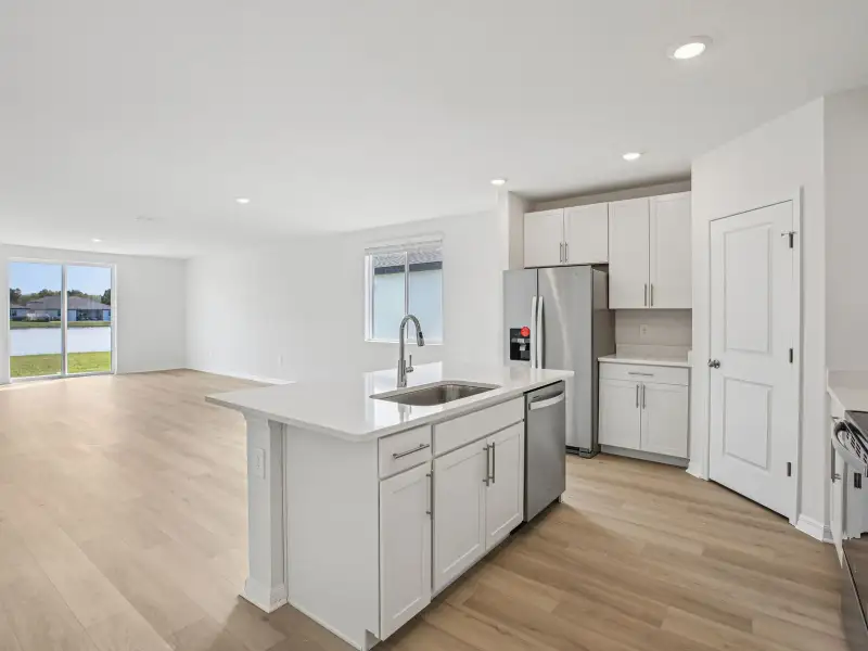 Furnished interior view inside a new home in Magnolia Bay - Classic Series, Nokomis (Image 6).