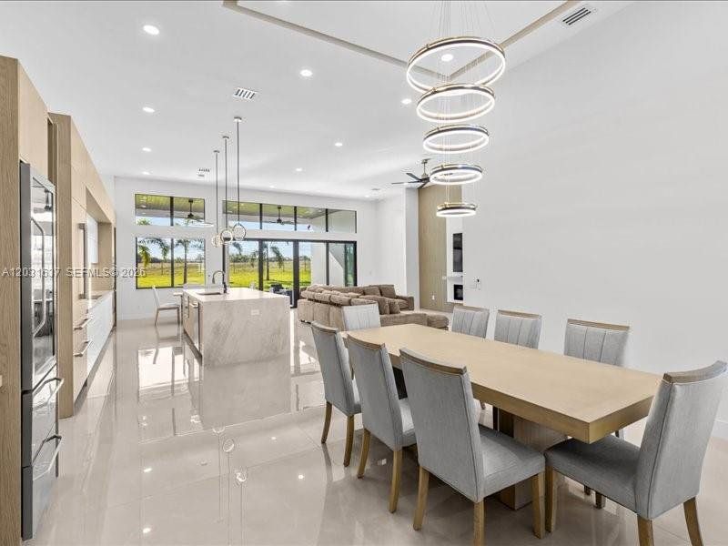 Furnished interior view inside a new home in , Port St. Lucie (Image 41).