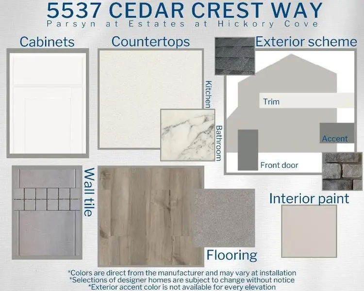 Parsyn - Colors for this home Parsyn - Colors for this home