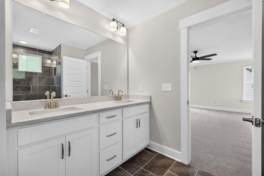 Furnished interior view inside a new home in Marble Tree, Ball Ground (Image 10).