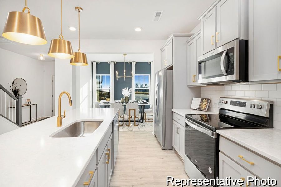 Furnished interior view inside a new home in Colvin Park, Rock Hill (Image 7). Furnished interior view inside a new home in Colvin Park, Rock Hill (Image 7).