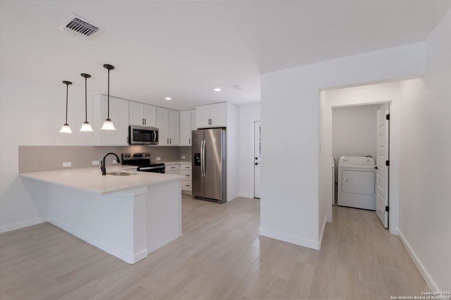 Furnished interior view inside a new home in , Bandera (Image 8). Furnished interior view inside a new home in , Bandera (Image 8).