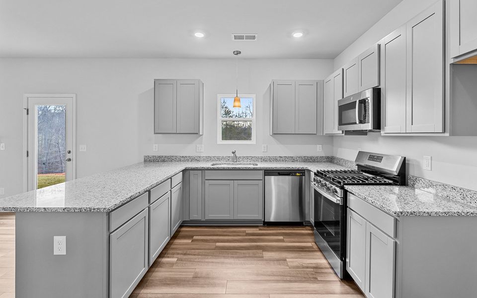 Furnished interior view inside a new home in Bell West, Kernersville (Image 9).