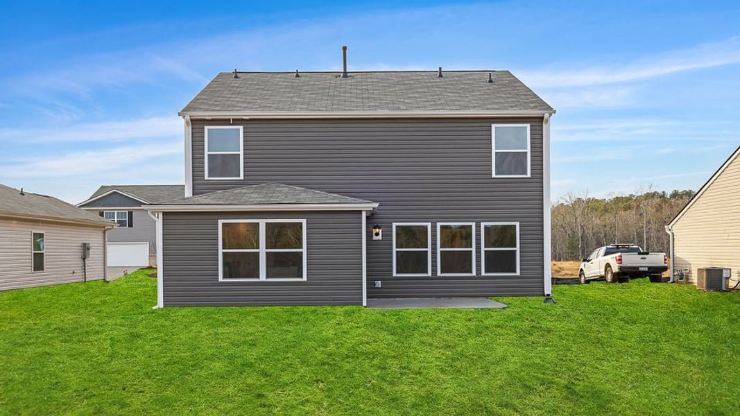 Exterior details and patio area of a home in Gibson Grove, Laurens (Image 3). Exterior details and patio area of a home in Gibson Grove, Laurens (Image 3).
