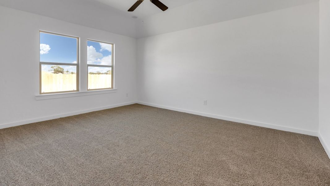 Spacious, unfurnished interior of a new home in Everest Heights, Lubbock (Image 13). Spacious, unfurnished interior of a new home in Everest Heights, Lubbock (Image 13).