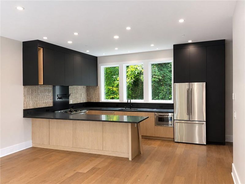 Furnished interior view inside a new home in , Atlanta (Image 7).