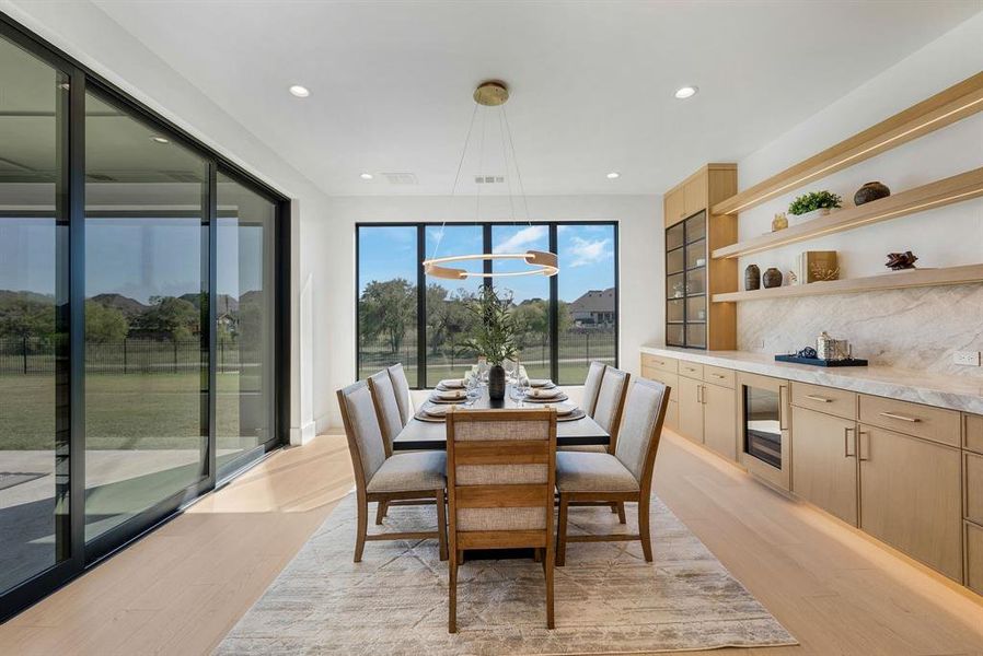 Furnished interior view inside a new home in , Prosper (Image 14).