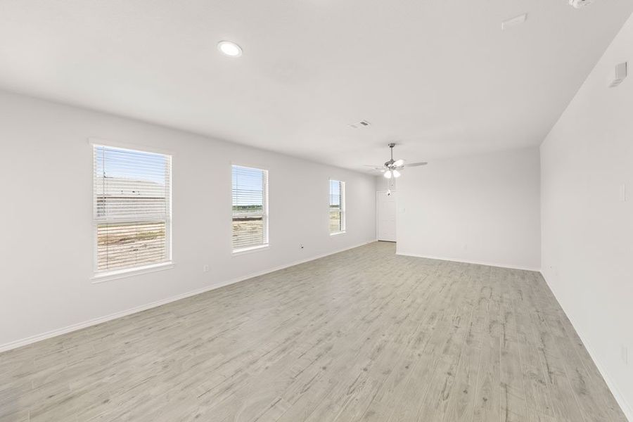Front exterior of a new home in Northspur, Terrell, TX, highlighting curb appeal (Image 14). Front exterior of a new home in Northspur, Terrell, TX, highlighting curb appeal (Image 14).