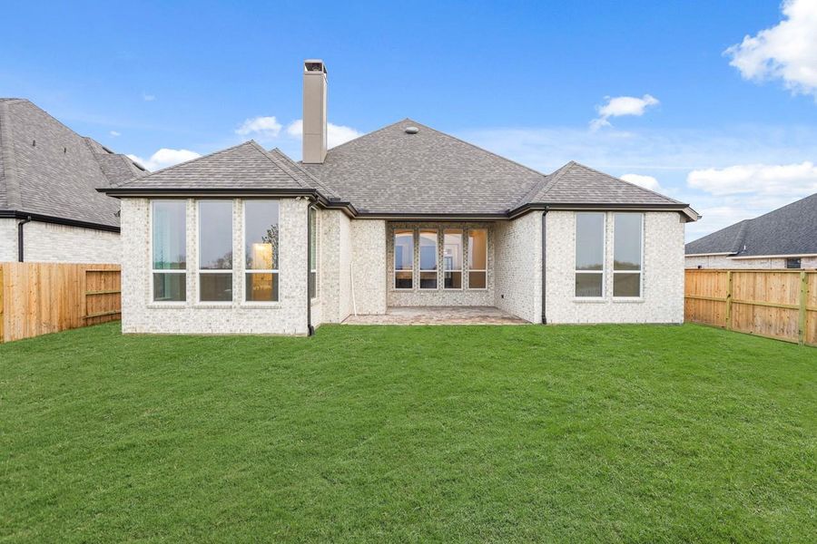Exterior details and patio area of a home in Grange: 60ft. lots, Katy (Image 3).